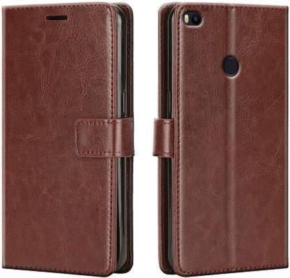 RICHBURG Flip Cover for Xiaomi Redmi Mi Max | Premium Leather Finish | with Card Pockets