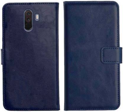 Urban Tech Flip Cover for Xiaomi Redmi Poco F1Flip Case | Magnetic Closure | Shock Proof Wallet Flip Cover