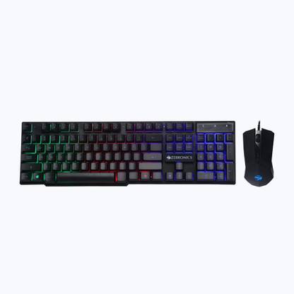 ZEBRONICS ZEB-FIGHTER Wired USB Standard Multi-device Keyboard Compatible with Desktop, Laptop, Mac
