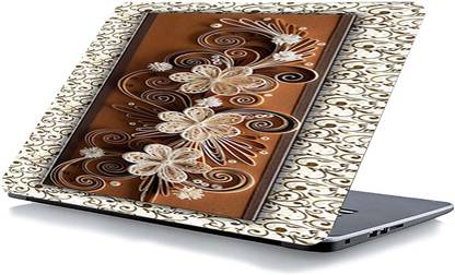 qth GRAPHICS LAP-5412 VINYL Reusable Laptop Skin Compatible for 15.6 inch