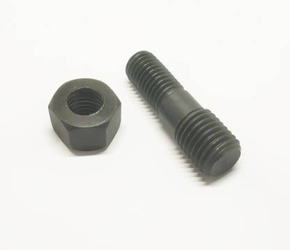 TOM Nut & Bolt Set 5/8x6/8x2.5" BSW STUD (Pack of 6 Studs with Nut)