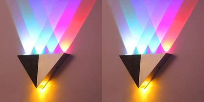 Online Generation LED Gate Lamp Wall.-tR Light for Home Houes Main Gate Pillar Outdoor Waterproof Light, (multicolor Color, Pc) 2 Gate Light Outdoor Lamp