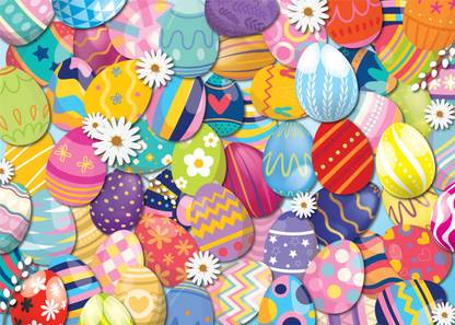 Brain Tree BrainTree - Candy Egg 1000 piece puzzle for adults
