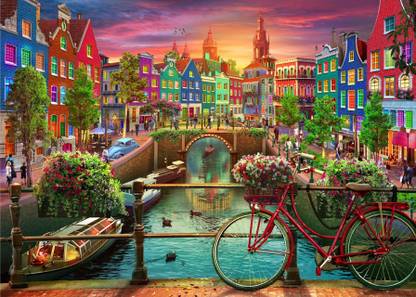 Brain Tree BrainTree - Amsterdam 1000 piece puzzle for adults