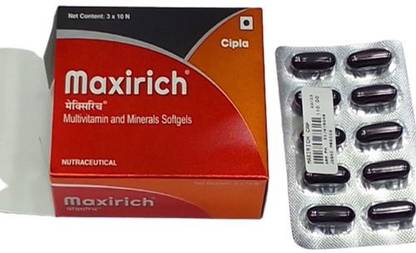 Cipla MAXIRICH 3 x 10 N CAPSULES