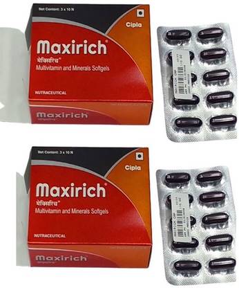 Cipla MAXIRICH 3 x 10 N PACK OF 2