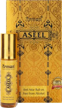 Arman Attar Roll on Perfume-100% Alcohol Free Premium Ittar Perfume (6ML) Floral Attar