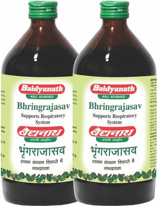 Baidyanath Bhringrajasava 450 ml Combo | Support Respiratory System -