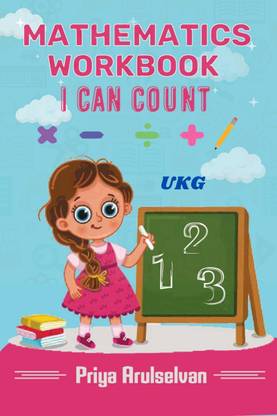 I Can Count Mathematics workbook for UKG