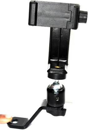 SHOPEE Motorcycle Rearview Mirror Mount Metal Bracket Holder Compatible with All Rotating Flash Bracket