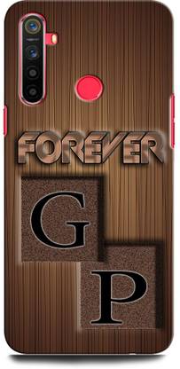 INTELLIZE Back Cover for Realme 5 GP, G LOVE P, P LOVE G, G LETTER, P LETTER, GP NAME