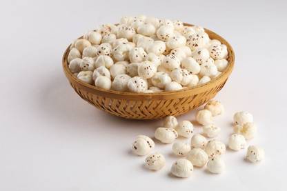 FreshTrain Organic Phool Makhana | Lotus Seeds | Foxnuts, Pop Nut | Gorgon Nut | Popped Fox Nut