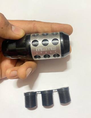 Auto MT BLACK MOMO Gear Shift knob Sporty Handle MOMO Gear Shift Knob for Universal Car Gear Knob