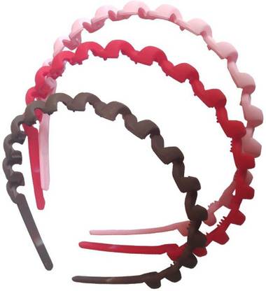 DENICRAAS Women Girls Solid Hair Hoop Band Plain Matte Headband Hairband Accessories Hair Band