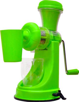 Buzon Plastic Fruit & Vegetable Mixer Juicer With Handle Hand Juicer