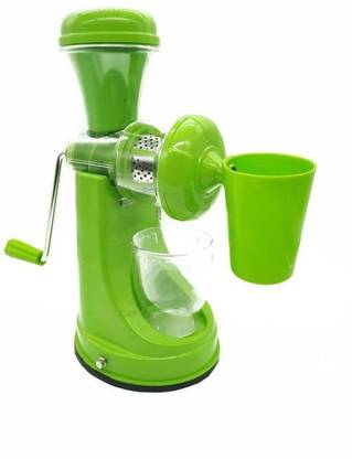 Dekmy Plastic Hand Juicer Grinder Fruit and Vegetable 0 Juicer Mixer Grinder Green Hand Juicer
