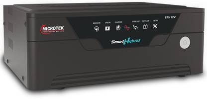 Microtek 875 UPS Model 1275 (12V) 1125VA Smart Hybrid Digital & Sinewave Modified Sine Wave Inverter
