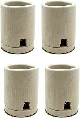 Jainsons Pet Products E 27 Heat Resistant Ceramic Bulb Holder /IR Bulb Holder/ Infrared Lamp Holder Ceramic Light Socket