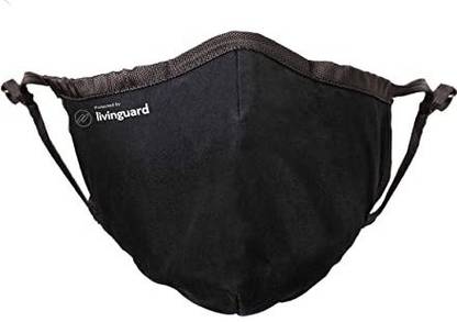 Livinguard PRO MASK ( VANTA BLACK ) Cloth Mask
