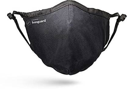 Livinguard ULTRA MASK ( VANTA BLACK ) Cloth Mask