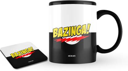 Morons Bazinga - Big Bang Theory Ceramic Coffee Mug
