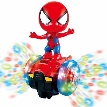 ToyTrends Dancing Spider-Man Robot Toys Spin Robot Interactive Toy car