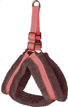 ALCAZAR Fur Harness (Recommanded for 5-15KG PET) Adjustable Size Dog Standard Harness