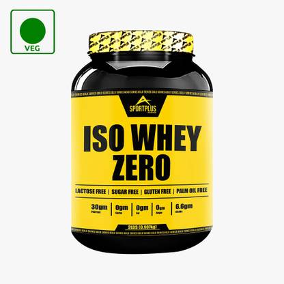 Muscle Gears SPORTPLUS ISO WHEY ZERO 2 LBS VANILLA Whey Protein