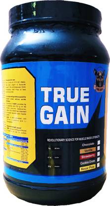 Gk King Series Best Indian Top Gainer For Natural Gaining (Vanilla 2.2Lbs) Weight Gainers/Mass Gainers
