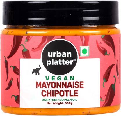 urban platter Vegan Chipotle Mayo, [Dairy-free Mayonnaise, No Palm Oil, No Trans-fat] Dip