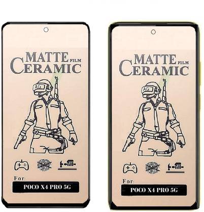R G ACCESORIES Impossible Screen Guard for Poco X4 Pro 5G, X4 Pro 5G