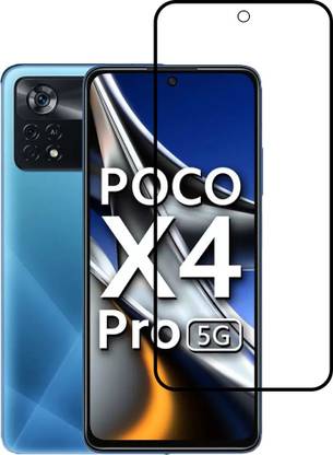 OYNX Edge To Edge Tempered Glass for ; POCO X4-Pro 5G