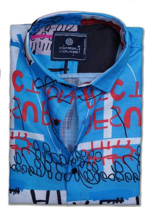Men Printed Casual Multicolor Shirt
