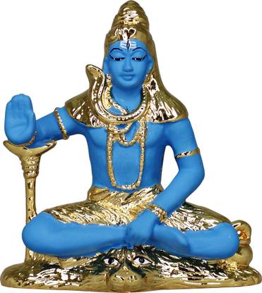 Om ssvmb9 Shiv/Shiva/Shankar/Mahadev/Bholenath Statue/Idol/Murti/Bhagvan For Car Decorative Showpiece  -  9 cm