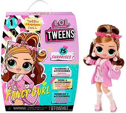 LOL Surprise Tweens Fashion Doll Fancy Gurl with 15 Surprises,576679C3