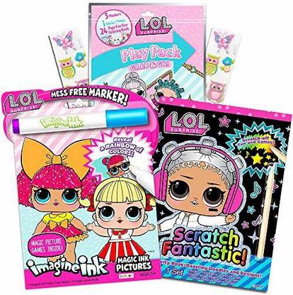 LOL Surprise Coloring and Activity Set Bundle Kids Toddlers