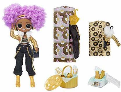 LOL Surprise OMG 24K D.J. Fashion Doll with 20 Surprises