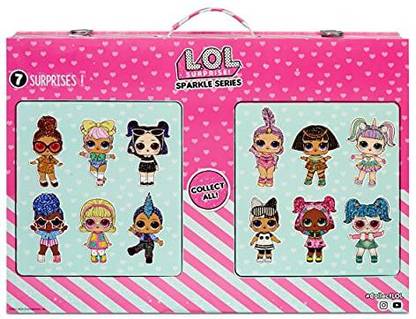 LOL Surprise LOL Sparkle Series Assorted Glitter 12 Pack ,423140-INT