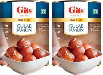 Gits Gulab Jamun Tin Tin