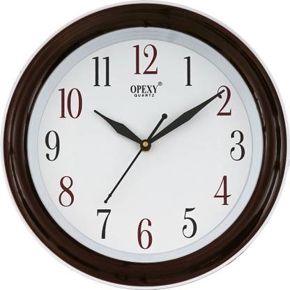 OPEXY Analog 28 cm X 28 cm Wall Clock