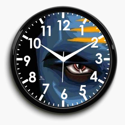Sharma International Analog 26 cm X 16 cm Wall Clock