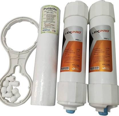 LEXPRO Ro Service kit Sediment filter + carbon filter Solid Filter Cartridge