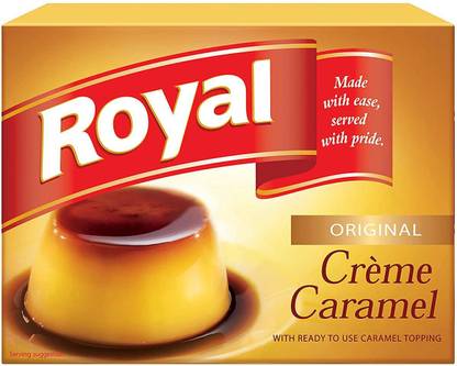 ROYAL Creme Caramel Imported ( Bahrain ) 77gms Topping Powder