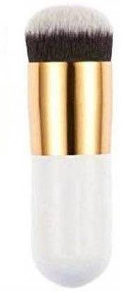 Dexz Synthetic and smooth hair Professional Round Foundation Brush
