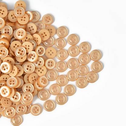 The fine world Classy Beige Color Shirt Polyester Buttons