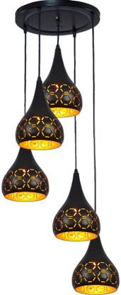 Prop It Up RETRO INDUSTRIAL STYLE CEILING SUSPENDED CLUSTER 5 PENDANT HANGING LAMP LIGHT BL Pendant Lamp Ceiling Lamp