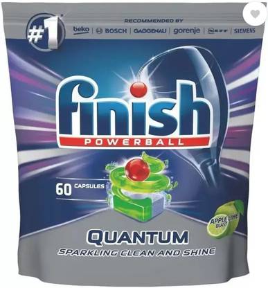 Finish Quantum max Lime Blast 60 pods Dishwashing Detergent