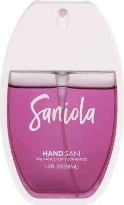 Saniola Hand Sani Floral Bomb Hand Sanitizer Bottle