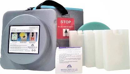 Macpole VACCINE CARRIER LONG RANGE 1.7 liter with 4 nos Ice Pack