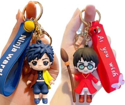 JAINSON MARTIN combo of ninja warries & harry potter keychain & best quality keychain Key Chain